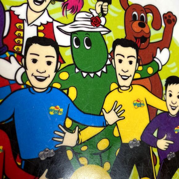 Vintage The Wiggles 2004 Melamine Plastic Plate - Picture 3 of 7
